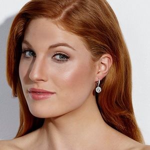 Sterling Silver
Round Cubic Zirconia Earrings